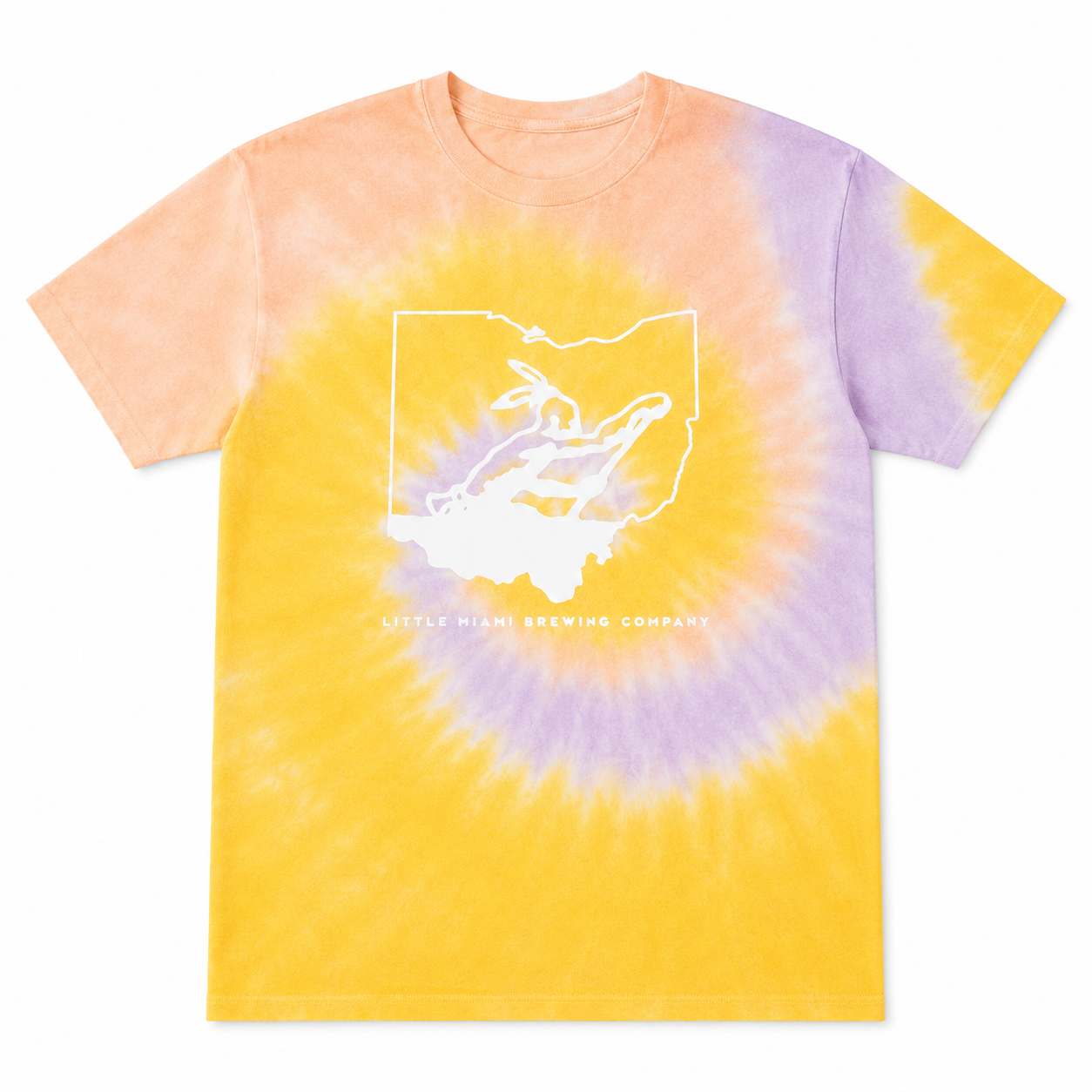 Ohio Logo Tie Dye