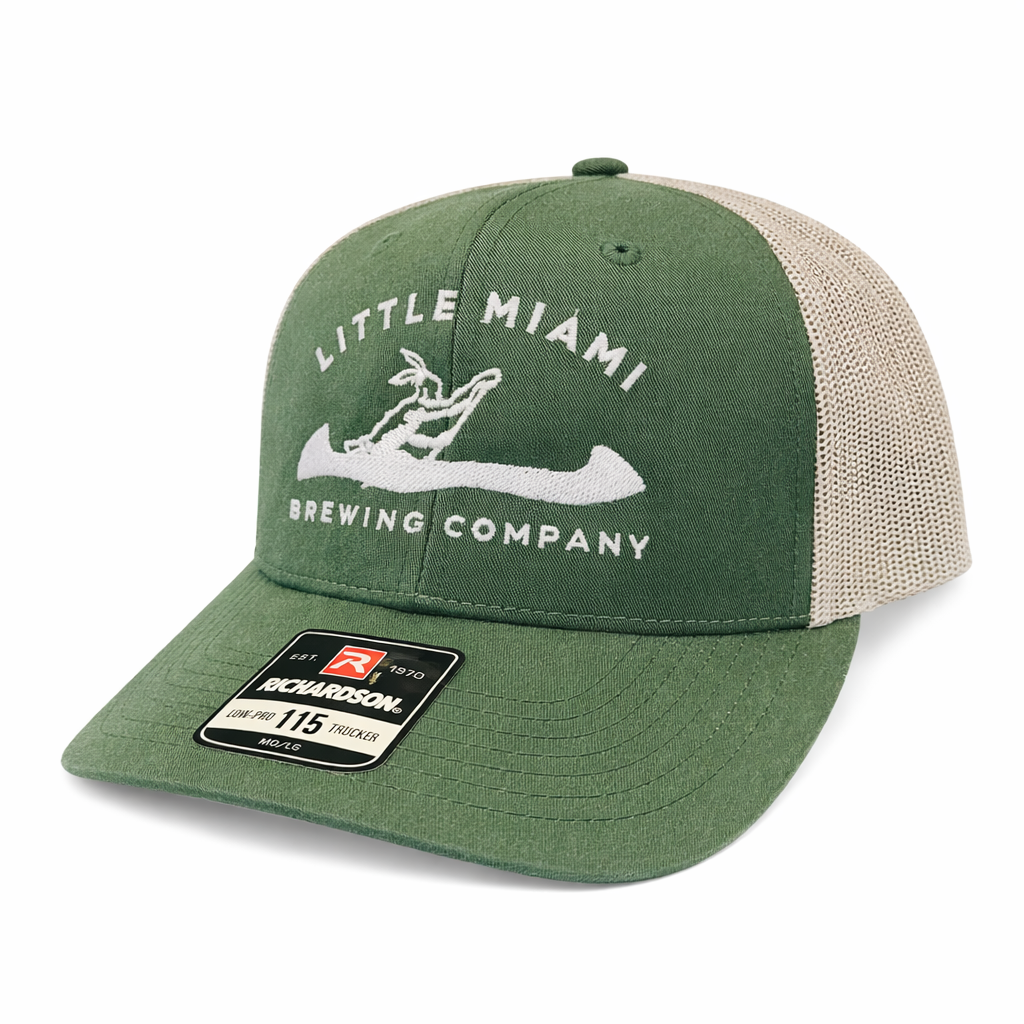 Canoe Logo - Deep Forest Green