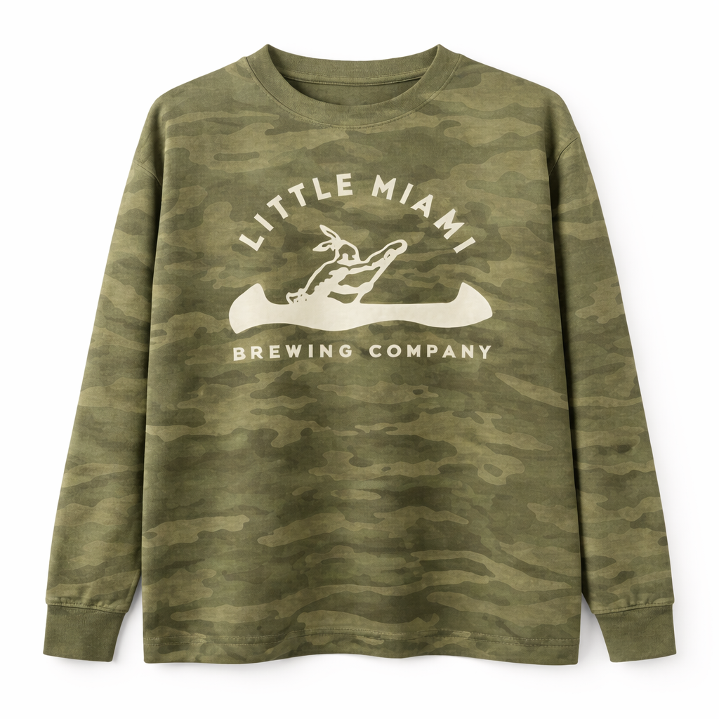 Canoe Camo Crewneck