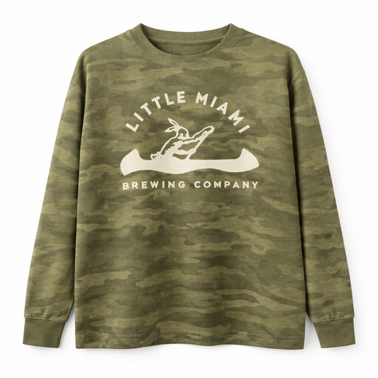 Canoe Camo Crewneck