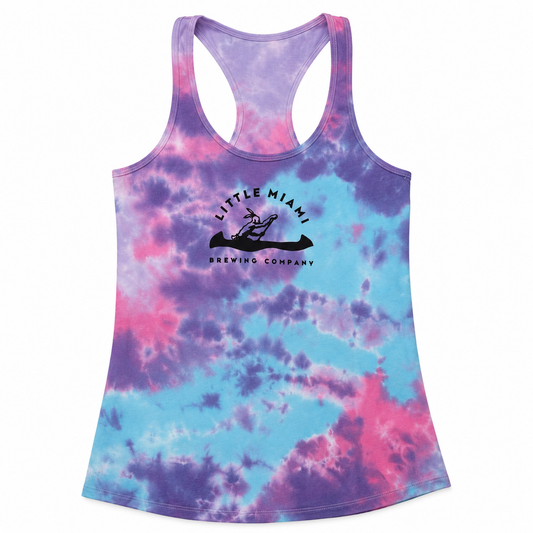 Canoe Logo Tie Dye Tank  - Unisex