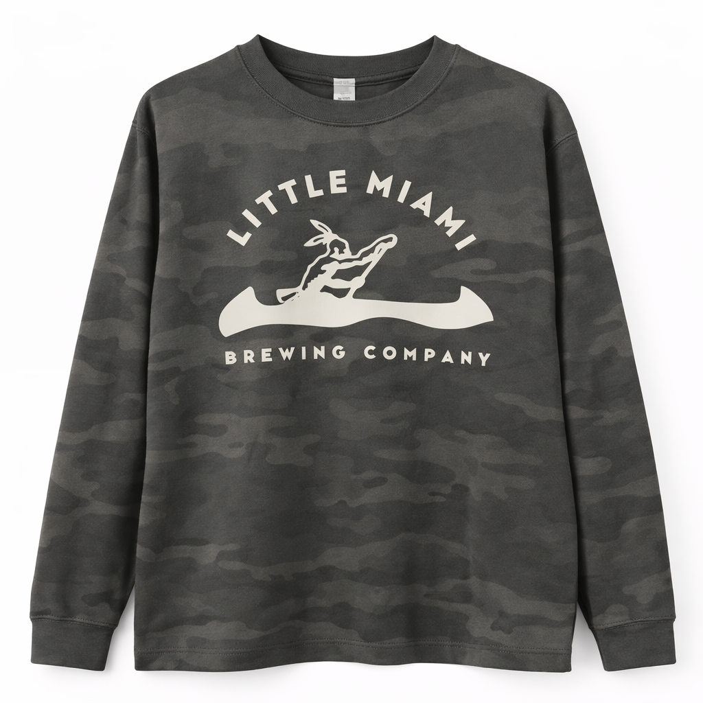 Canoe Camo Crewneck