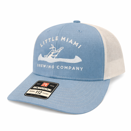 Canoe Logo - Columbia Blue