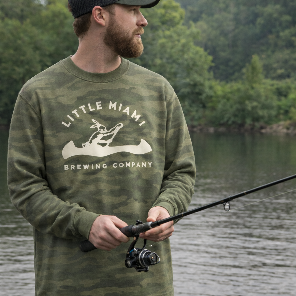 Wearing Forest Green Camo