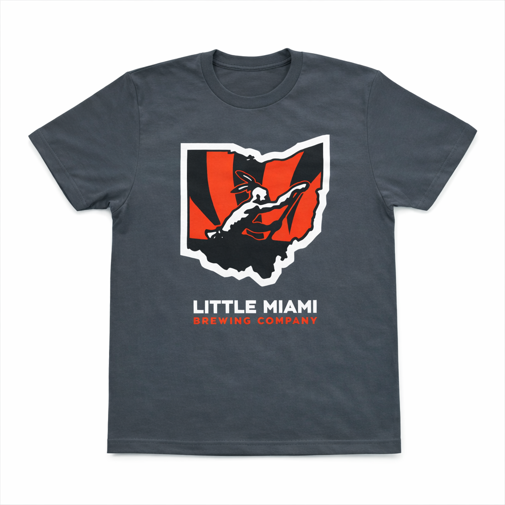 Tee - Ohio Logo Stripes - Short Sleeve